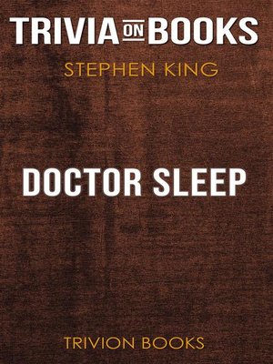 cover image of Doctor Sleep by Stephen King (Trivia-On-Books)